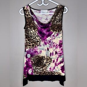 DANIEL LAURENT Sleeveless Blouse